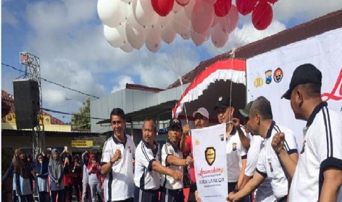 Polres Pamekasan Launching Aplikasi Arek Lancor