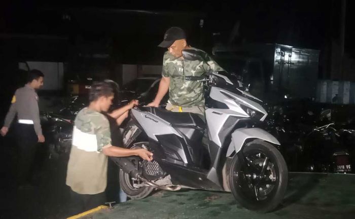 Gerebek Balap Liar di Jalan Raya Blega, Polres Bangkalan Amankan 52 Motor
