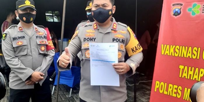 Kapolres Mojokerto AKBP Dony Alexander. (foto: ist)