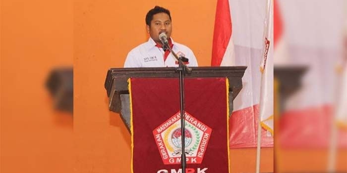 Ketua Gerakan Masyarakat Perangi Korupsi Sampang, Husairi. Foto: Ist