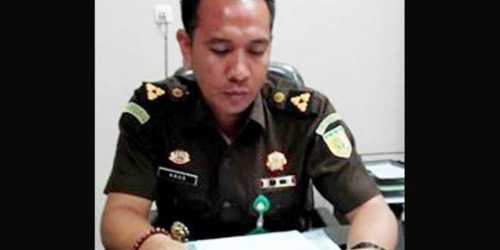 Kasi Intel Kejari Kabupaten Pasuruan, Agus Hariyono.