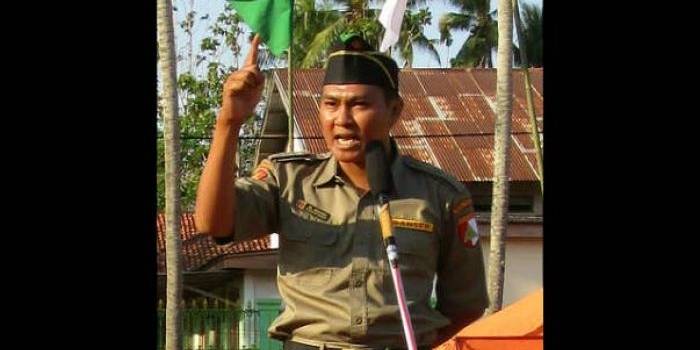 Ketua PC GP Ansor Sumenep, M. Muhri Zain. foto: rahmat/ BANGSAONLINE