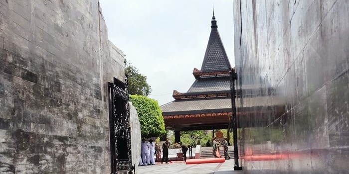 Area Makam Bung Karno yang telah dibuka bagi peziarah sejak beberapa waktu lalu.