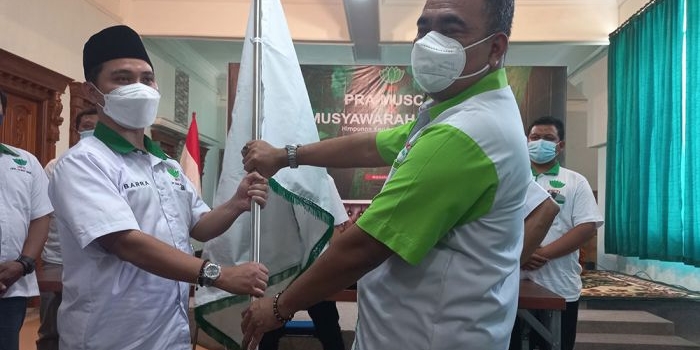 Muhammad Al Barra saat terpilih sebagai Ketua DPC HKTI Kabupaten Mojokerto.