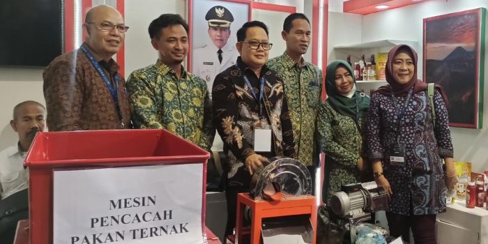 Hasil karya Masruhin asal Kabupaten Pasuruan saat dipamerkan di ajang TTG.