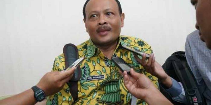 Kepala Dinas Sosial Tenaga Kerja dan Transmigrasi Kabupaten Jombang, Heru Widjajanto.