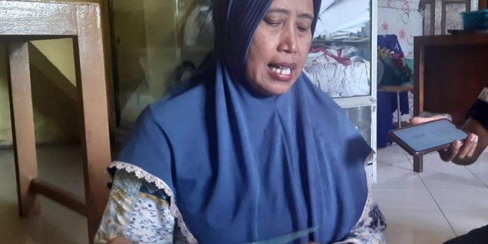 Mujiati, warga Desa Bangun, Kecamatan Pungging, Kabupaten Mojokerto.