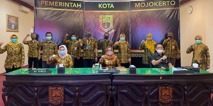 Wali Kota Ita bersama jajaran Pemkot Mojokerto.