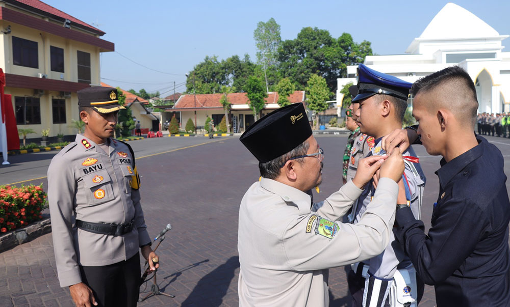 Pj Bupati Pasuruan Pimpin Apel Gelar Pasukan Ops Terpusat Lilin