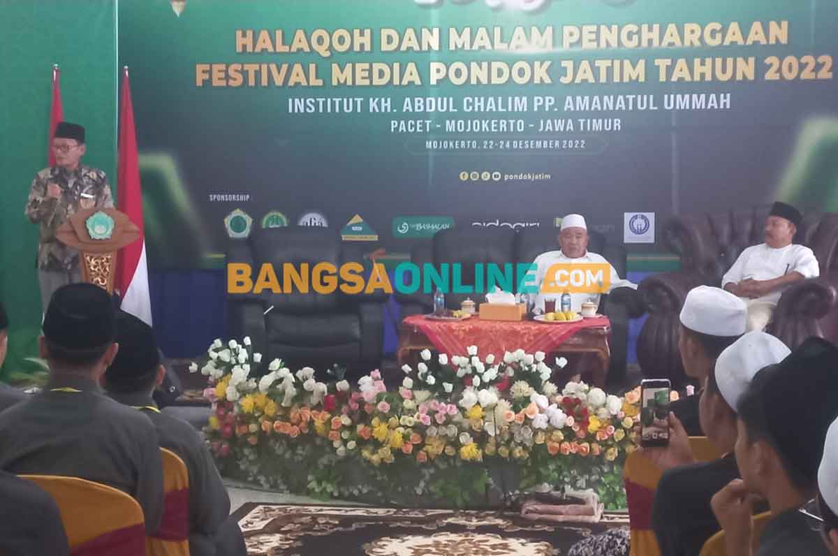 Kiai Asep Fasilitasi Halaqoh Media Pesantren Se Jatim Di Ponpes