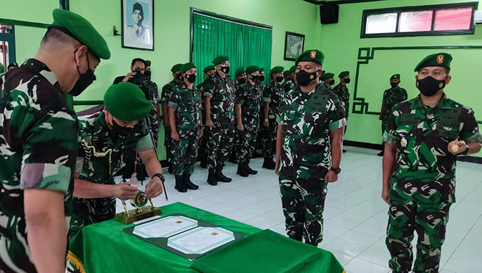 Letkol Inf Budi Handoko Resmi Jabat Dandim 0830 Surabaya Utara