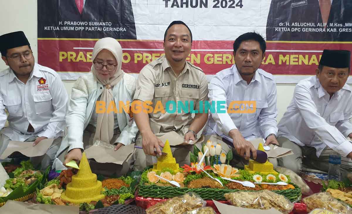 Target 12 Kursi Pada Pemilu 2024 Gerindra Gresik Tempati Kantor Baru