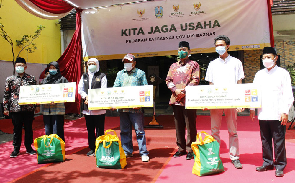 Luncurkan Program Kita Jaga Usaha Baznas RI Berikan Bantuan 10 000