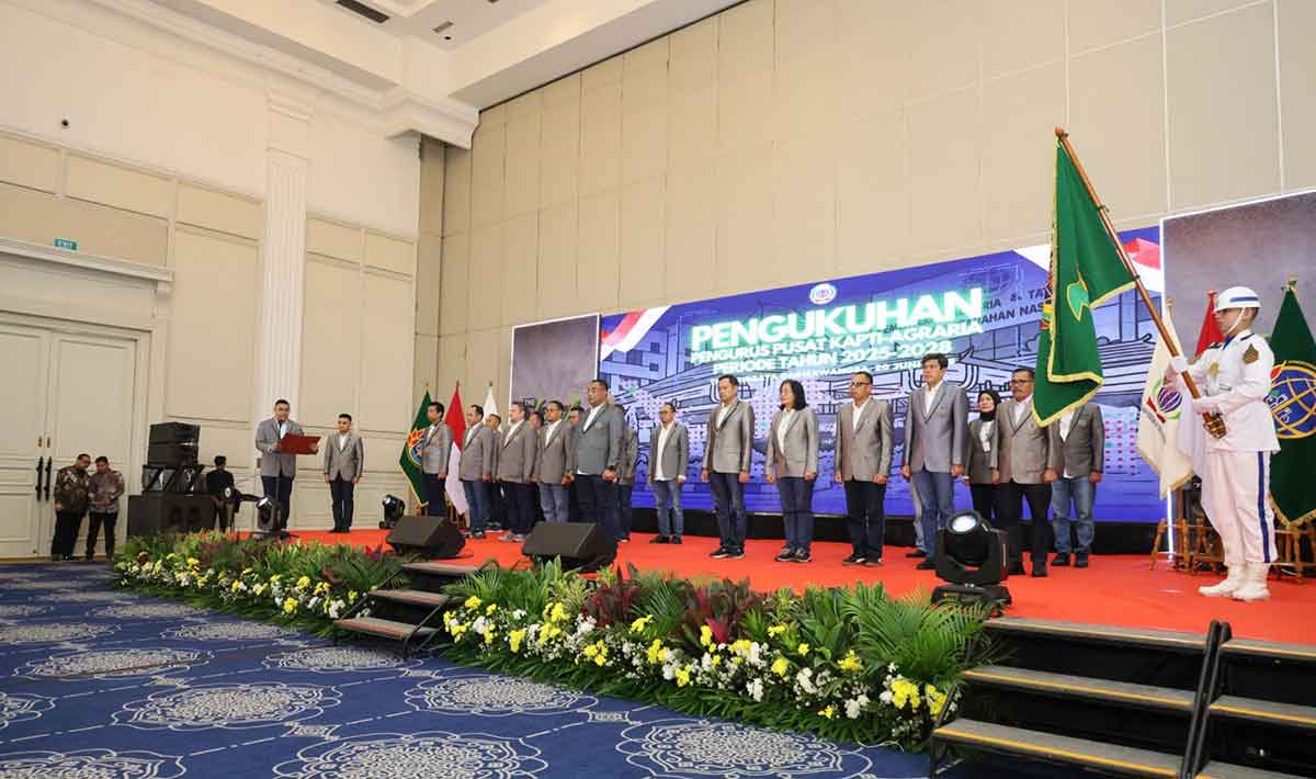 Pengukuhan PP KAPTI-Agraria 2025-2028.
