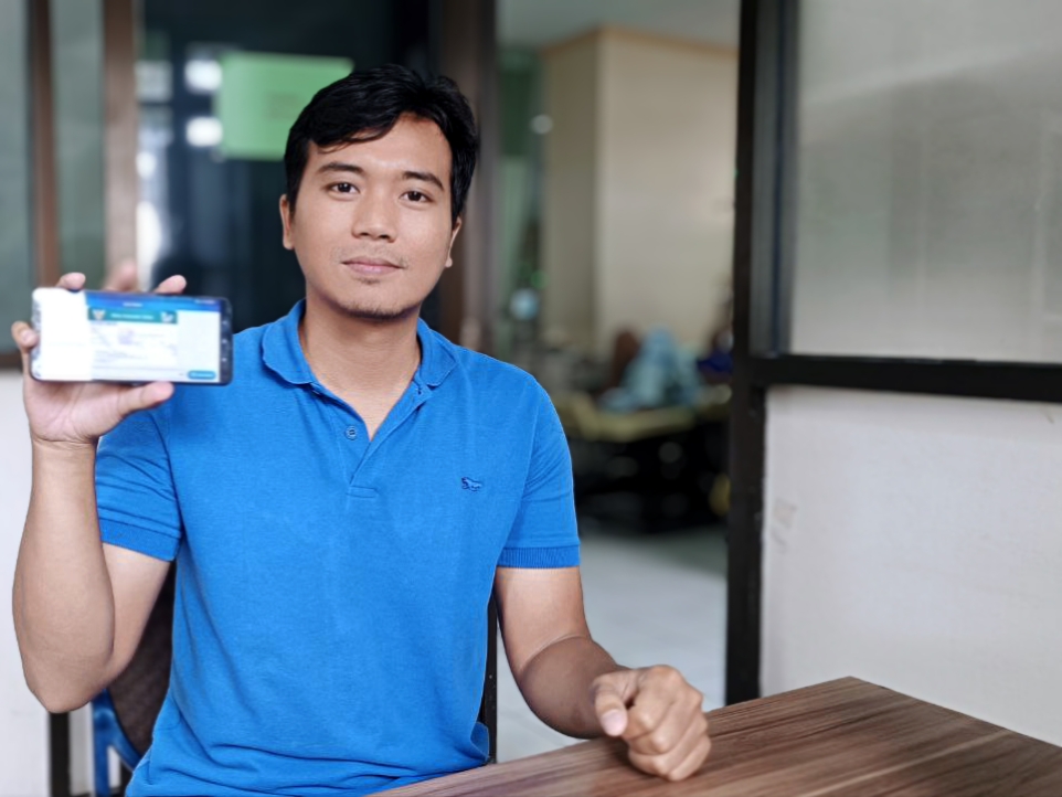 Fendy Andrianto merasakan kemudahan layanan JKN