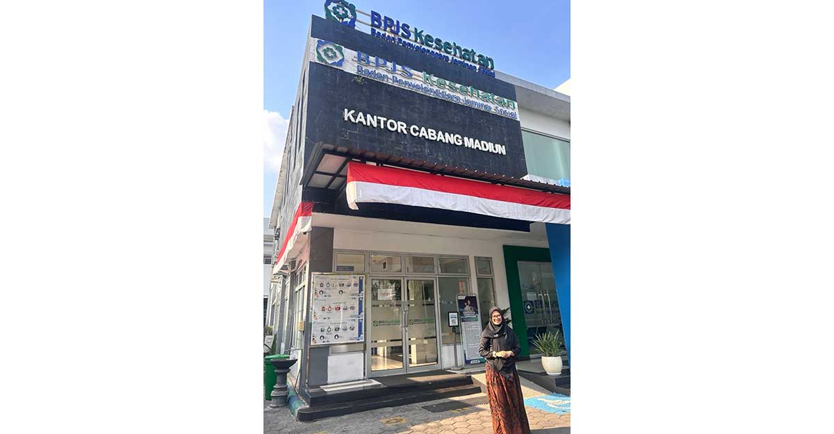 Kantor BPJS Kesehatan di Madiun.