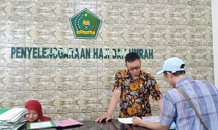 Lobi Kantor Kemenag Kabupaten Blitar.