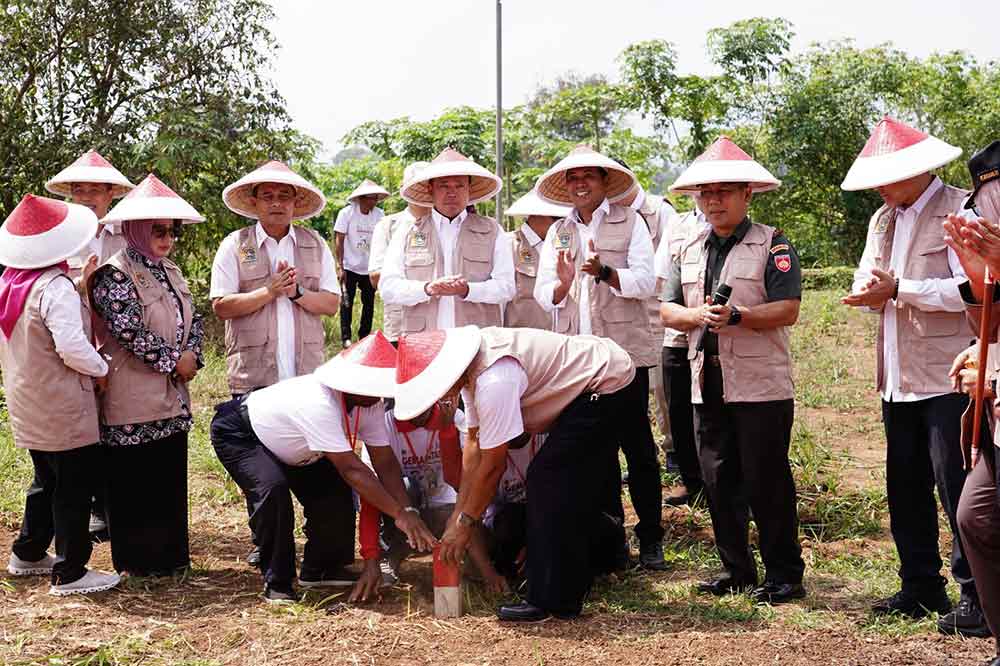 Gemapatas saat aksi pencanangan di Purworejo. (Ist)