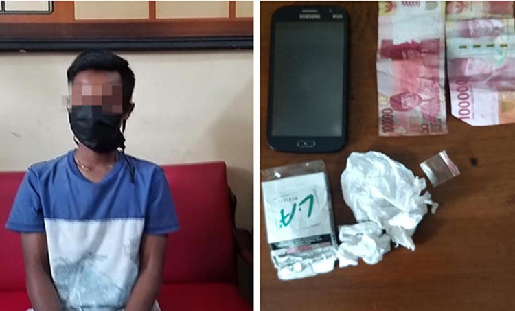 Edarkan Sabu, Pemuda Betet Kota Kediri Ditangkap Polisi