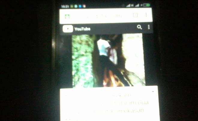 Inilah video mesum yang diunggah di medsos.