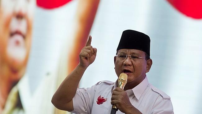 Prabowo Subianto. Foto: www.theaustralian.com.au