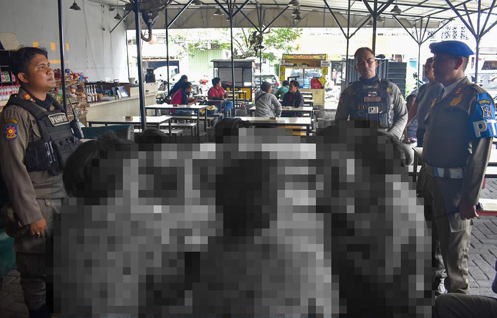 Lima Pelajar Diamankan Satpol PP Surabaya, Nongkrong Saat Jam Pelajaran