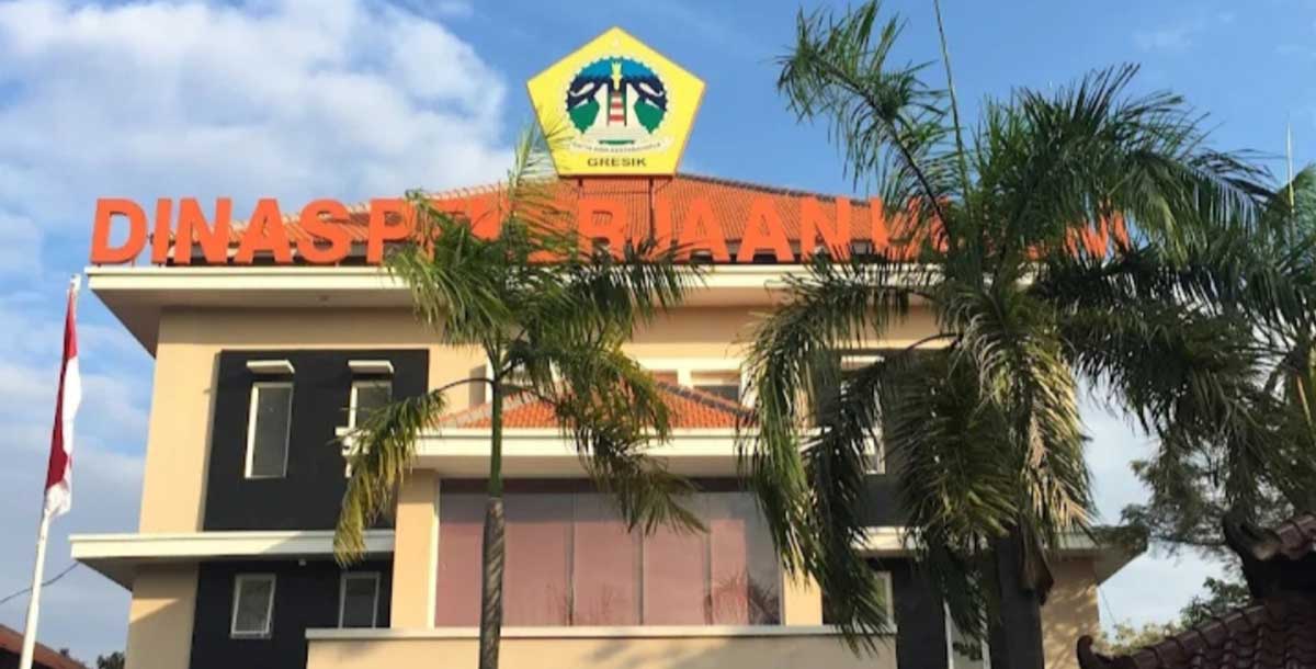 Kantor DPUTR Gresik. Foto: Ist