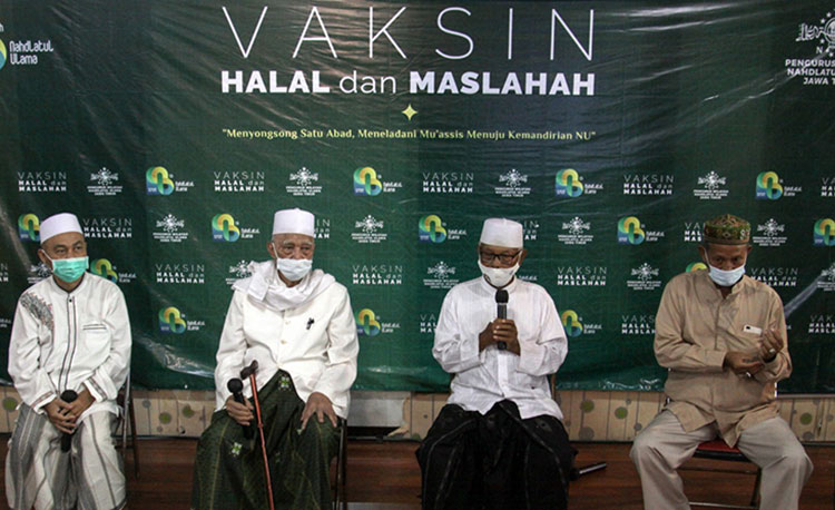 Hari Ini, 98 Kiai dan Tokoh NU Jawa Timur Jalani Vaksinasi Covid-19