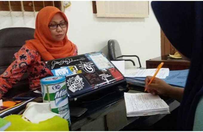Kepala Bidang Perlindungan Anak, Dinsos PAPP Tuban, Santi.