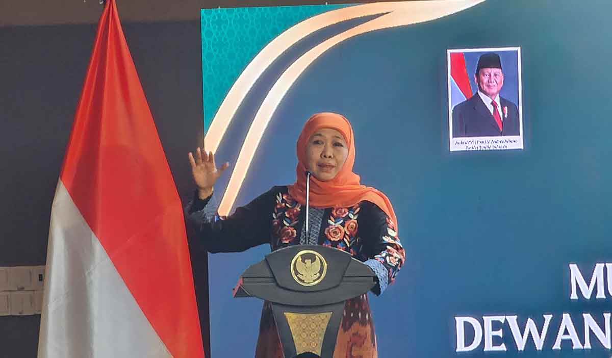 Gubernur Jawa Timur, Khofifah Indar Parawansa. 