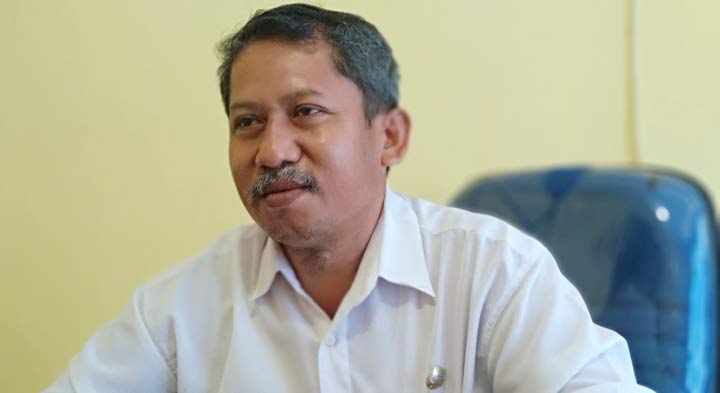Bambang Sutedjo, Sekretaris KPU Pacitan. foto: YUNIARDI S/ BANGSAONLINE