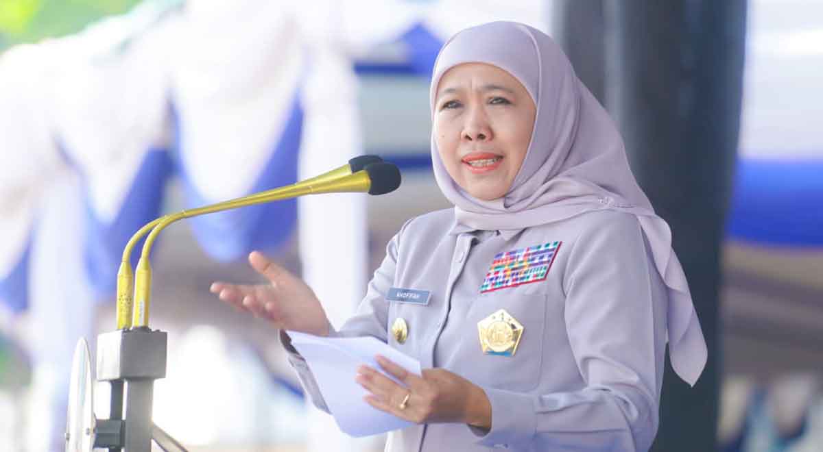 Gubernur Jawa Timur, Khofifah Indar Parawansa.