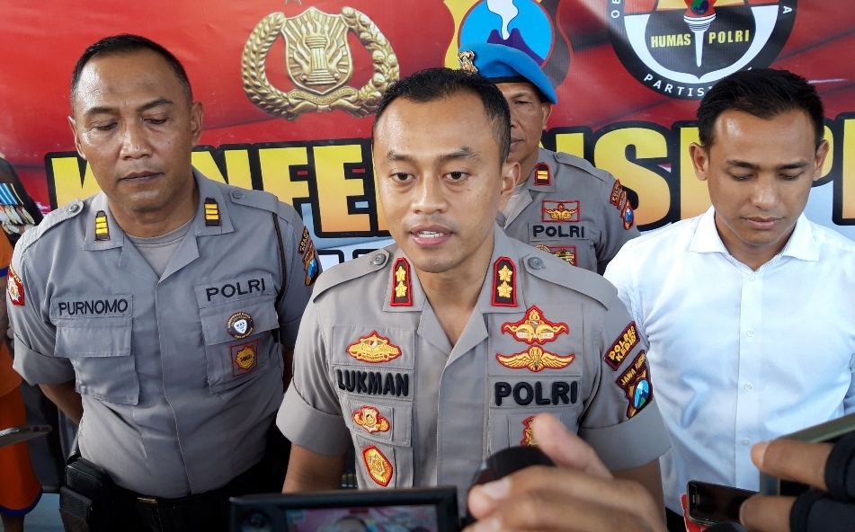 Kapolres Kediri AKBP Lukman Cahyono. 