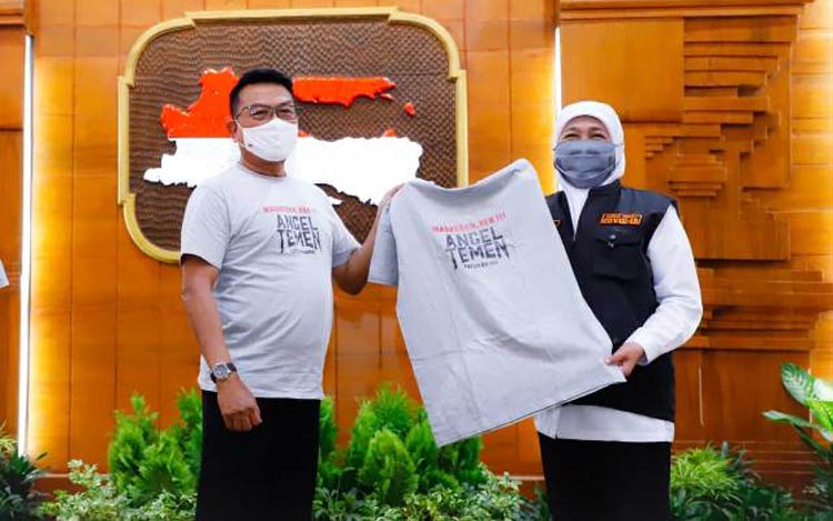 Kepala KSP Kunjungi Gubernur Khofifah, 78,25 Persen Pasien Covid-19 Sembuh di Jatim