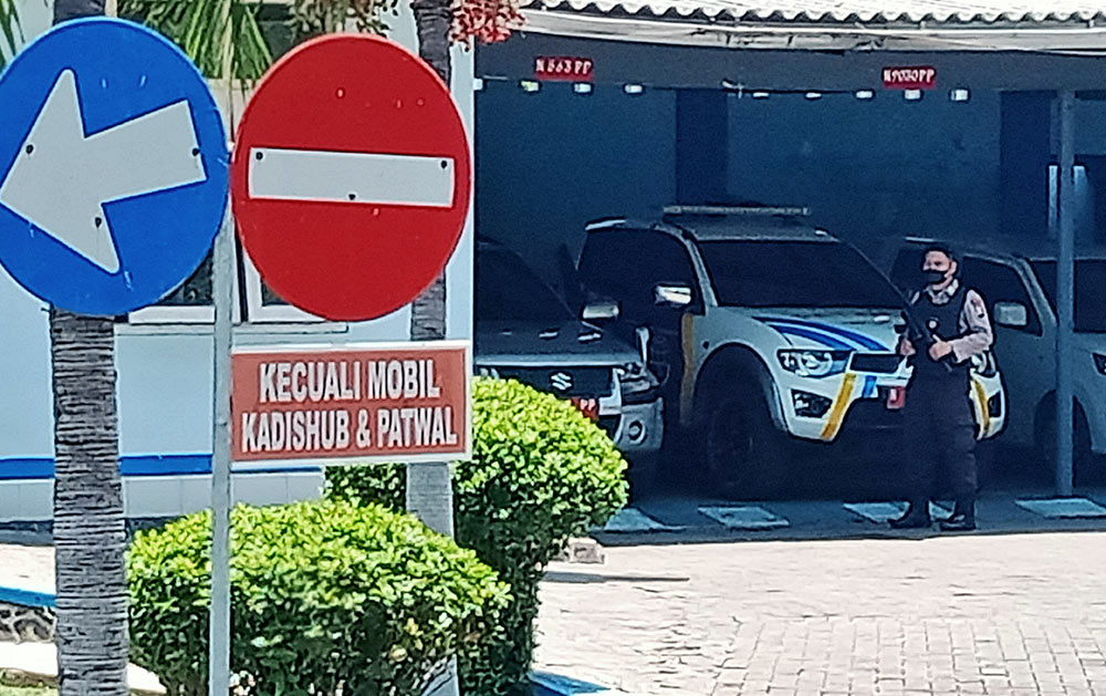 KPK Obok-Obok Kantor Dishub dan Dinsos Kabupaten Probolinggo