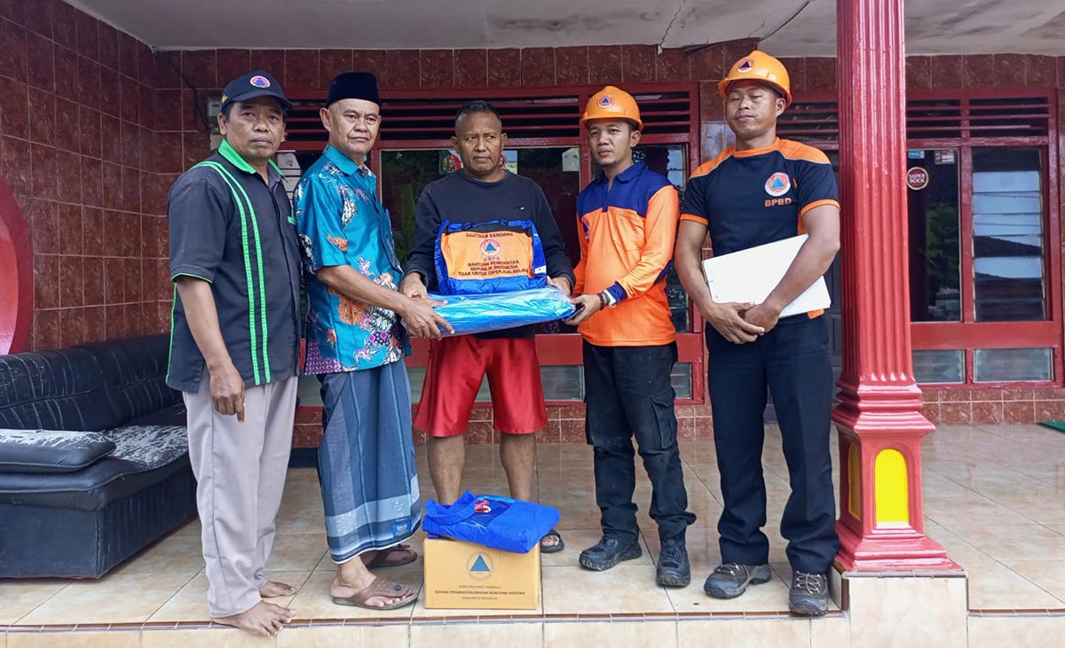 Kades Jeruk Purut Secepatnya Lakukan Kerja Bakti untuk Benahi Rumah Ambruk