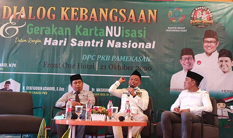 Cegah Disintegrasi Bangsa, Syafiuddin Ajak DPC PKB dan Tokoh NU Se-Madura Perkuat Dasar Negara