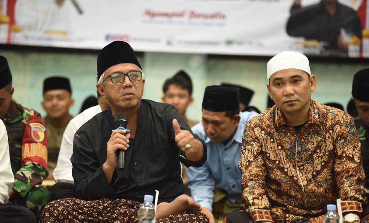 Wakil Wali Kota Kediri saat memberi sambutan. Foto: Ist