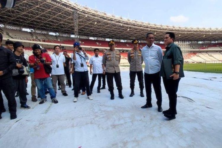 Erick Thohir Larang Segala Jenis Kegiatan Digelar di GBK. Foto: Ist