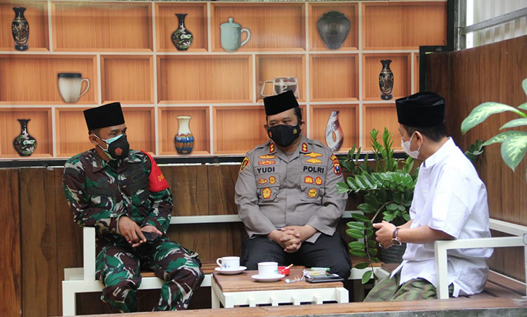 Jelang Iduladha, Kapolres Kediri Kota dan Dandim 0809 Gelar Silaturahmi dengan Ketua PCNU dan DMI