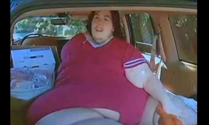 Steven Assanti, tinggal di mobil karena dikeluarkan dari program diet. Foto: repro nbc
