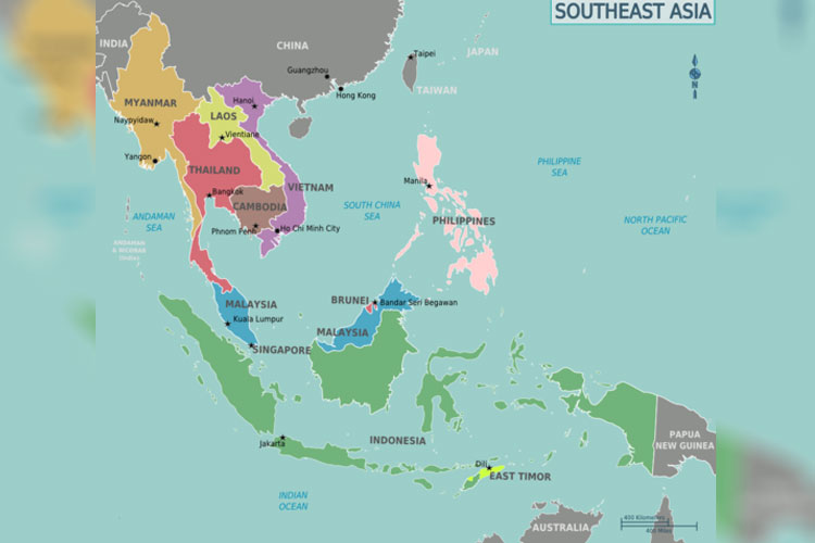 11 Negara Asia Tenggara dan Nama Ibu Kotanya