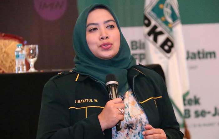Nihayatul Wafiroh, Anggota FPKB dari Dapil 3 Jatim. foto: istimewa