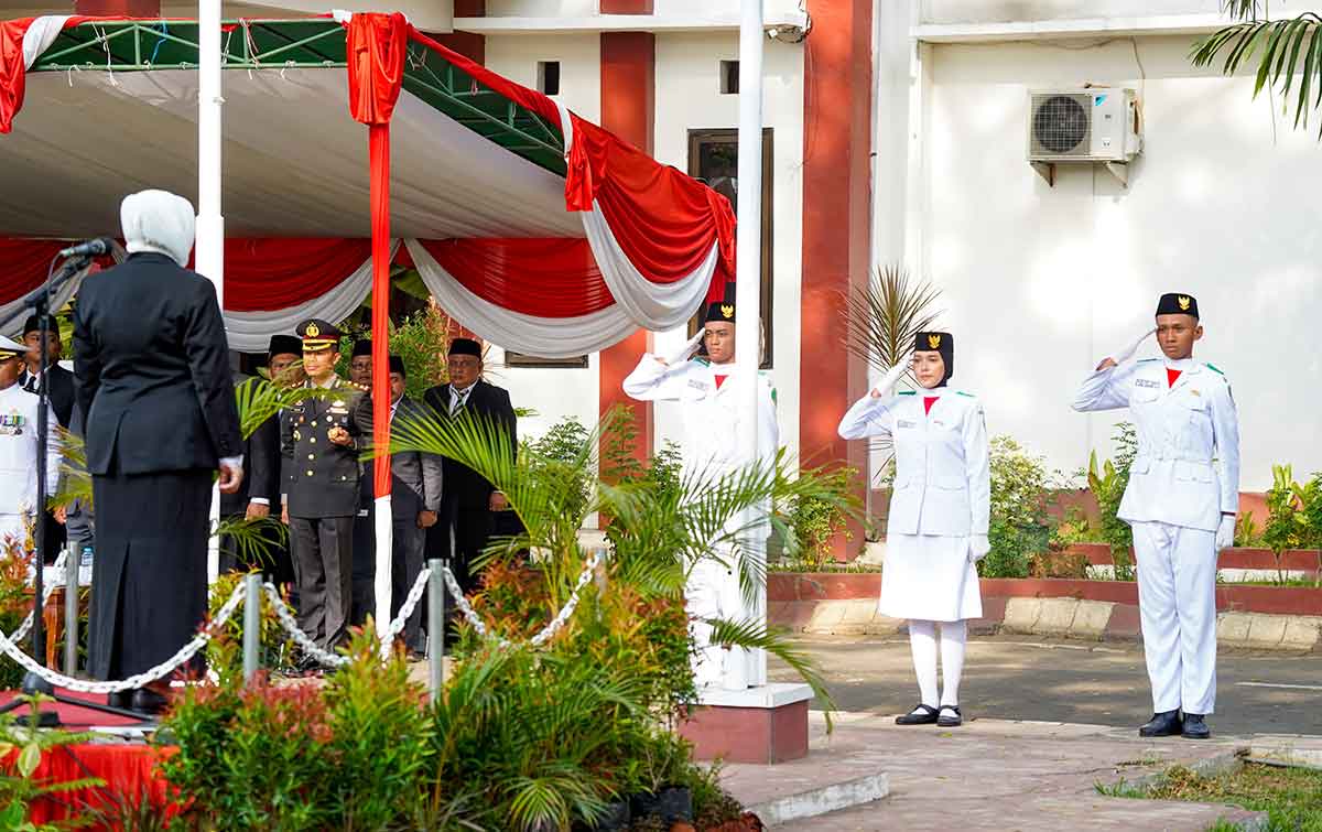 Peringati Hari Pahlawan, Pemkot Pasuruan Gelar Upacara