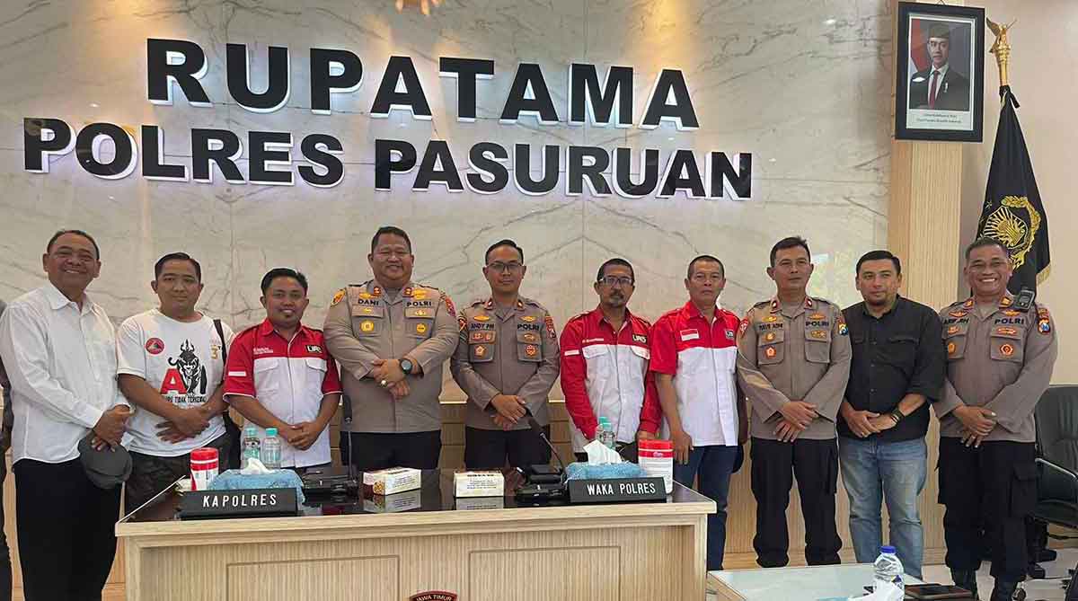 Audiensi yang melibatkan Lira dan Polres Pasuruan.