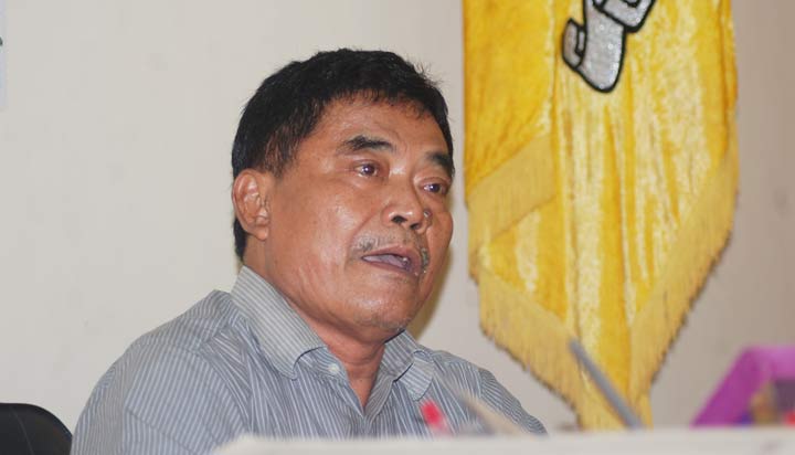 H. Wakidi, Ketua DPD Partai Golkar Kabupaten Trenggalek. foto: HERMAN/ BANGSAONLINE