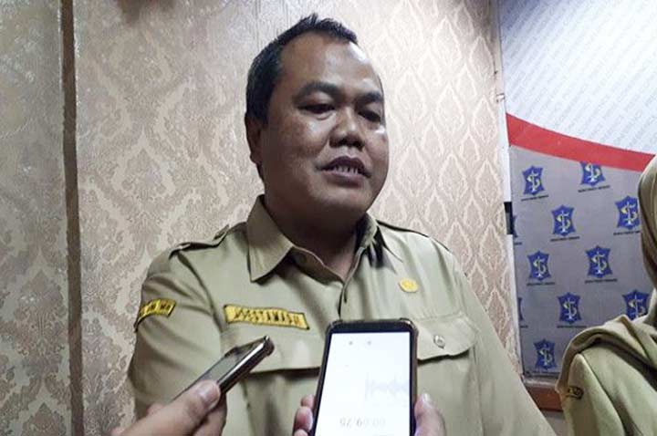 Kepala Dinas Ketahanan Pangan dan Pertanian Kota Surabaya, Joestamadji.