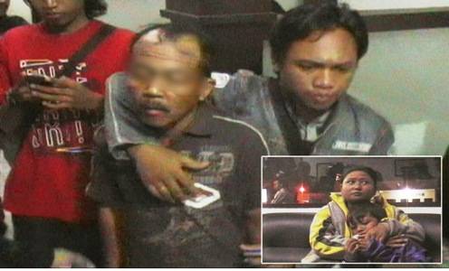 ?

Diduga menculik bocah 9 tahun, Sugiono diamankan di Polres Mojokerto Kota, Selasa malam. Foto:gunadhi/BANGSAONLINE