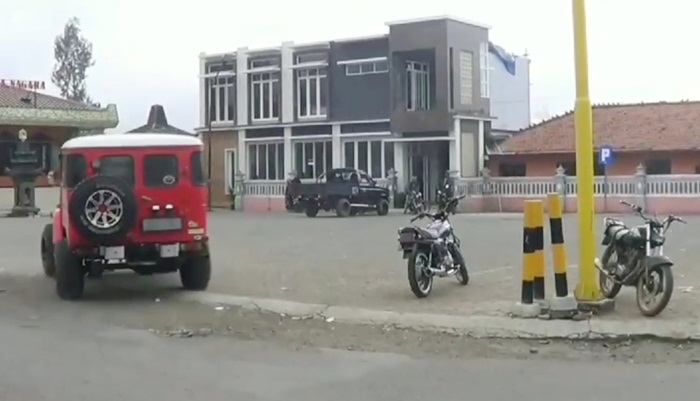 Hotel di Tosari tampak sepi.