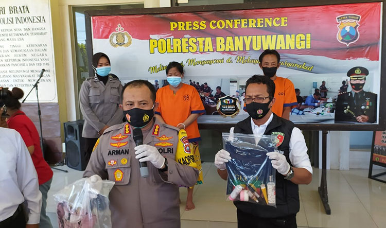 Polresta Banyuwangi Ungkap Kasus Perdagangan Anak di Bawah Umur di Eks Lokalisasi Padang Bulan